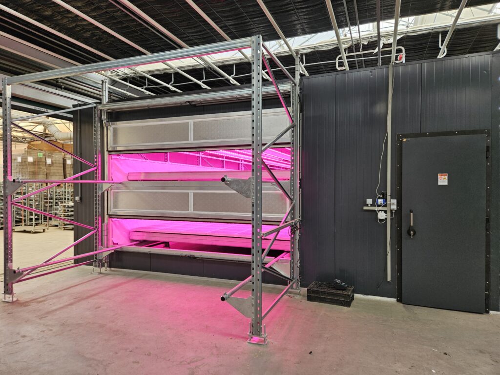 Vertical farm op kleine schaal bij Florensis
